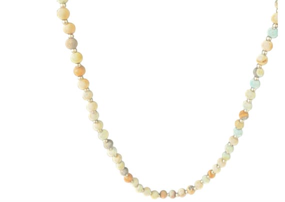 Signed Premier Designs multi-colored long beaded … - image 1