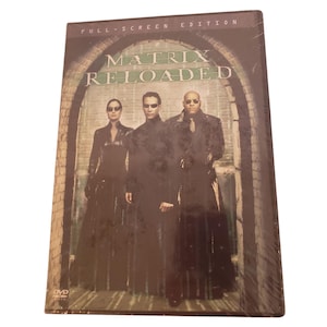 Matrix Reloaded Movie Keanu Reeves DVD New Sealed 2003