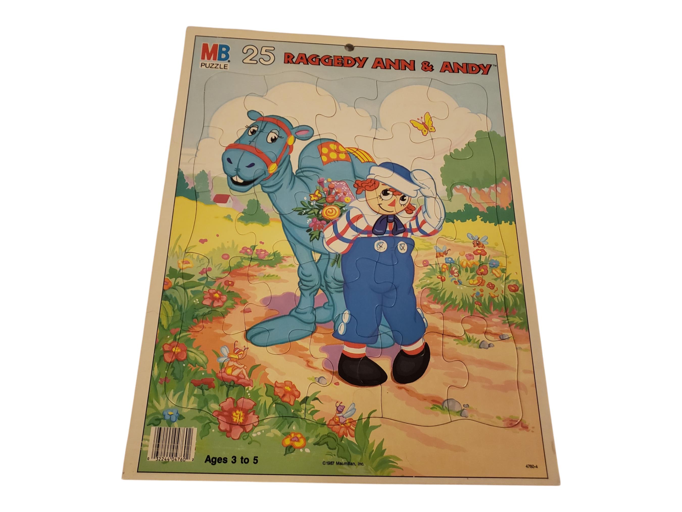 Amazon.co.jp: Ragadi Ann and Andy Puzzle 25 Piece 1987 JINN