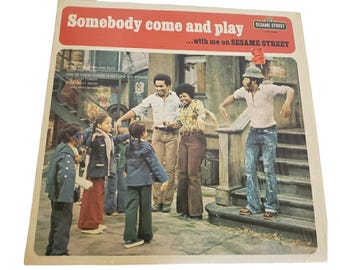 Qualcuno venga a giocare con me a Sesame Street - Disco in vinile LP 1974 CRA Records