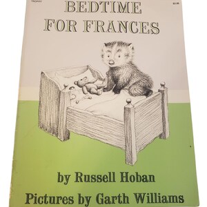 Bedtime for Frances by Russell Hoban I can read book 1960 Paperback