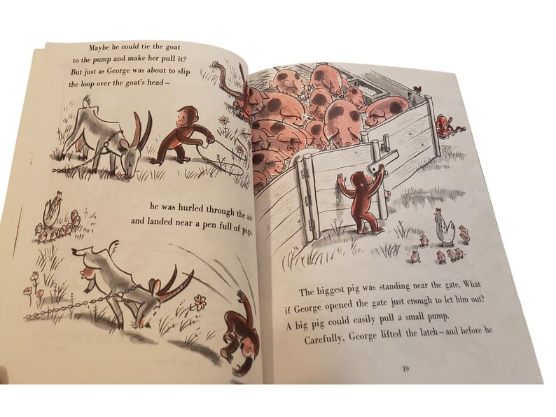 Curious George Gets a Medal by H.A. Rey 1957 Paperback Children's Book ...