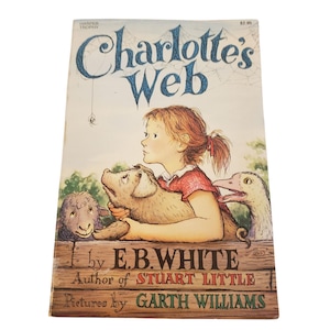 Charlotte&#39;s web by EB White paperback 1980