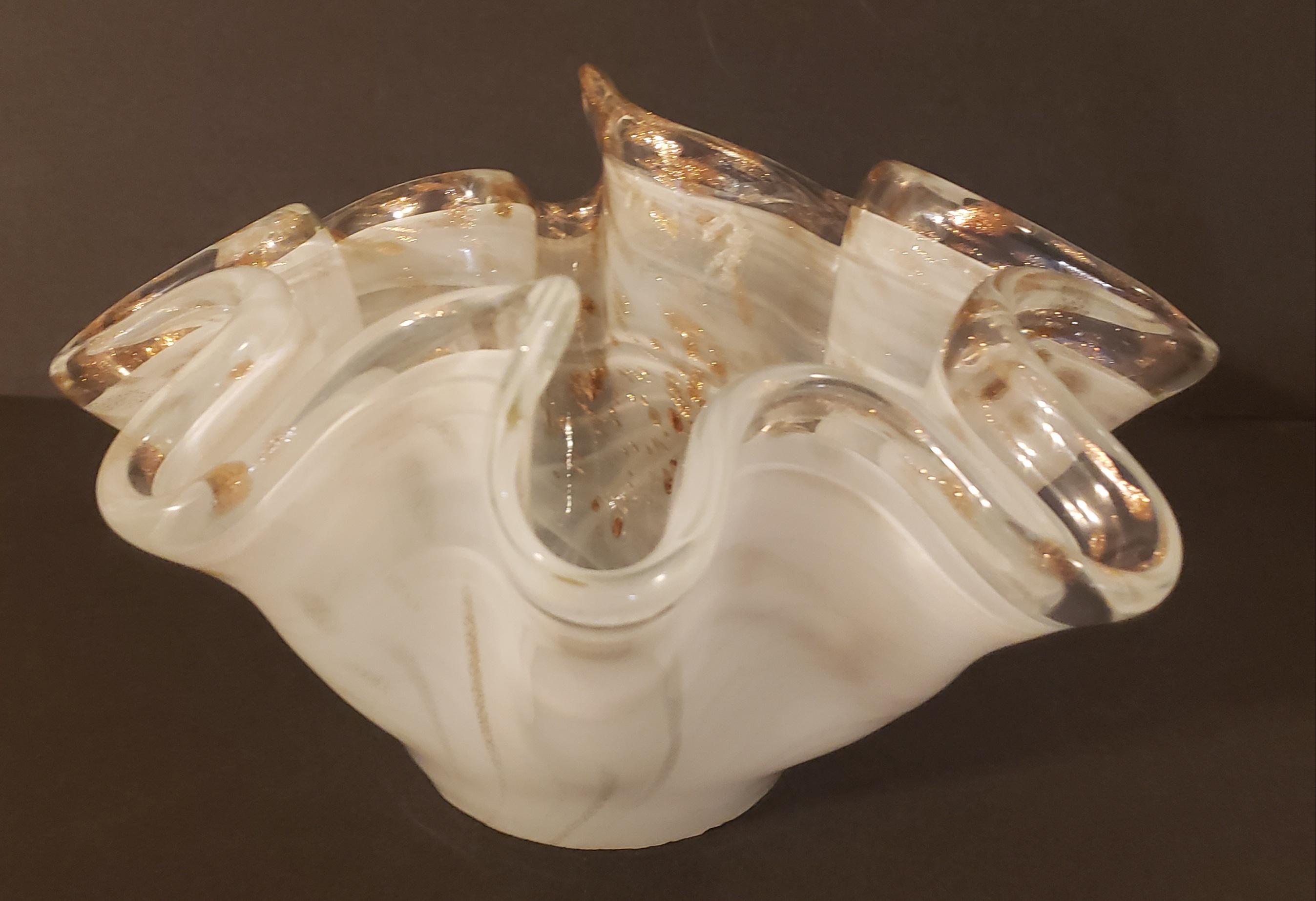 Vase En Verre De Murano Blanc - Modèle Vortex Par Tammaro Home - Décoration Moderne