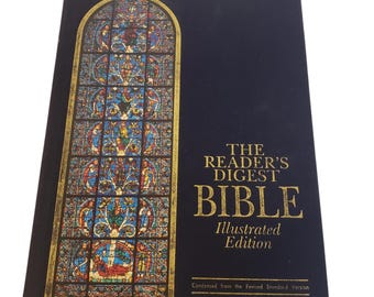 The Reader's Digest Bible Illustrated Edition 1990 Hardcover