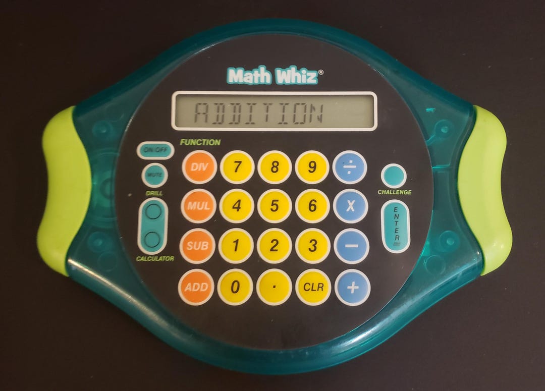 Math Whiz Handheld Math Game by Educational Insights EI-8899 - Etsy
