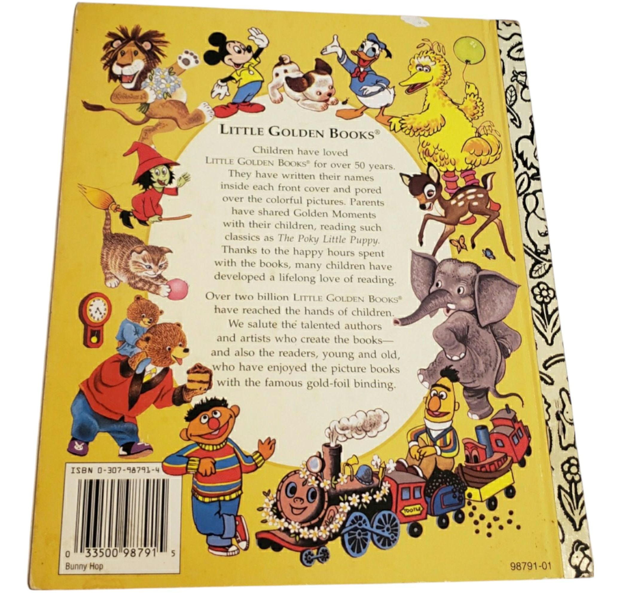 Sesame Street the Bunny Hop Elmo Little Golden Book 1997 - Etsy