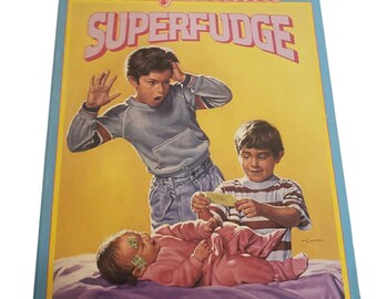 Superfudge de Judy Blume, libro de bolsillo de 1980