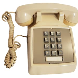 Bell Systems Western Electric push button Telephone Phone untested no phone cables