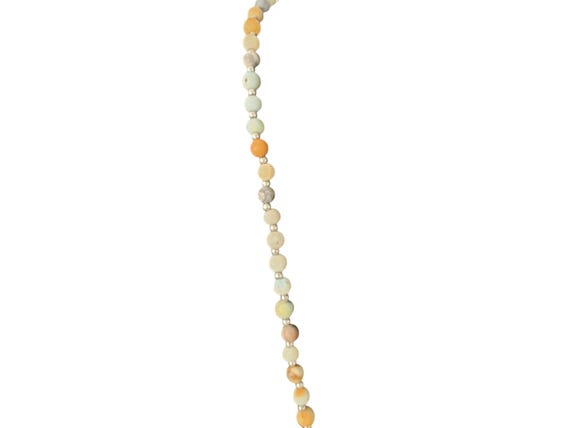 Signed Premier Designs multi-colored long beaded … - image 4