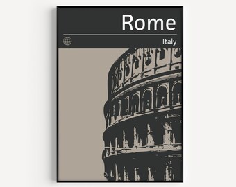 Printable Wall Art, Rome Poster, Rome Print, Italy Art, Instant Download, Italy Printable, Travel Print, Travel Poster, Rome Wall Art, Print