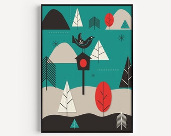 Afdrukbare muurkunst, scandi afdrukbaar, kunst aan de muur print, Scandinavische print, Nordic, afdrukbare, minimalistische print, kunst aan de muur, Scandinavische muurkunst