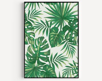Botanical Printable, Green Print, Printable Art, Botanical Print, Green Art Print, Printables, Wall Art Print, Botanical Wall Art, Art Print
