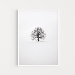 Tree Print, Black White, Tree Wall Art, Tree Printable, Printable Wall Art, Printable, Wall Art Print, Black White Print, Minimalist Print
