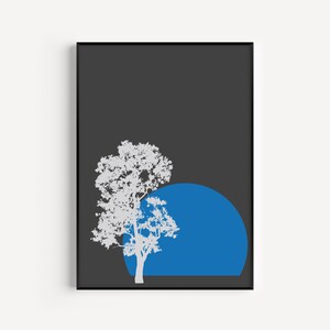 Printable Wall Art, Wall Art Print, Nordic, Printable, Scandinavian Print, Tree Wall Art, Minimalist Print, Wall Art, Nordic Wall Art, Grey