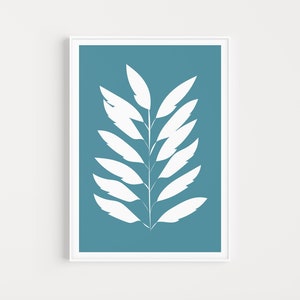 Printable Art, Blue Wall Art, Printables, Wall Art Print, Minimalist ...
