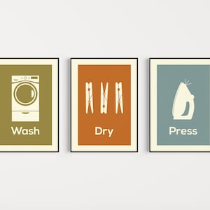 Laundry Prints, Laundry Printables, Wall Art, Laundry, Wall Art Prints, Printable, Instant Download, Prints, Laundry Room, Set of Art Prints