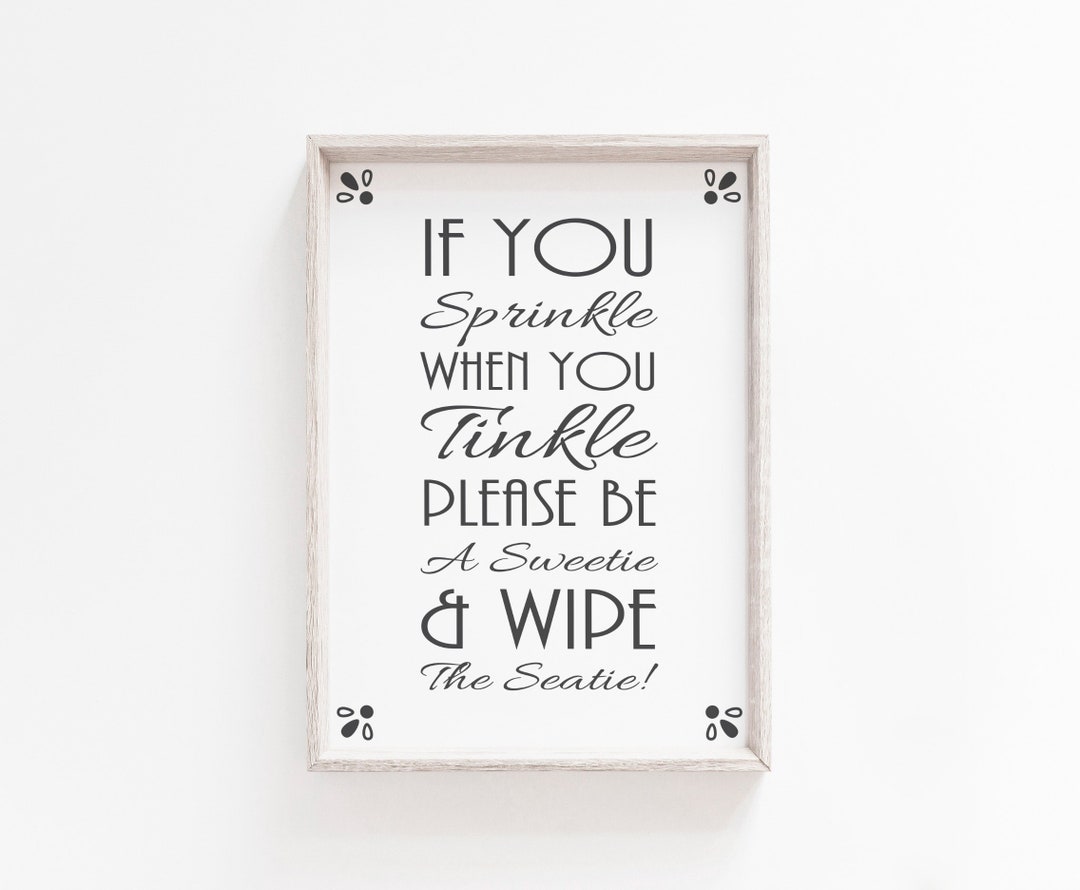Printable Wall Art, Printable Quote, Bathroom Wall Art, Printable ...