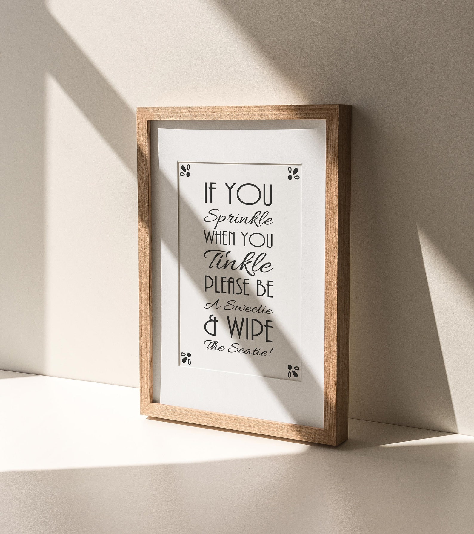 Printable Wall Art Printable Quote Bathroom Wall Art | Etsy