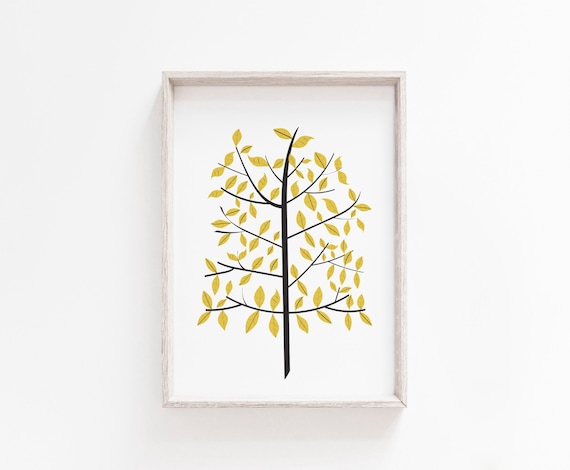 Printable Wall Art Wall Art Prints Tree Wall Art Tree | Etsy