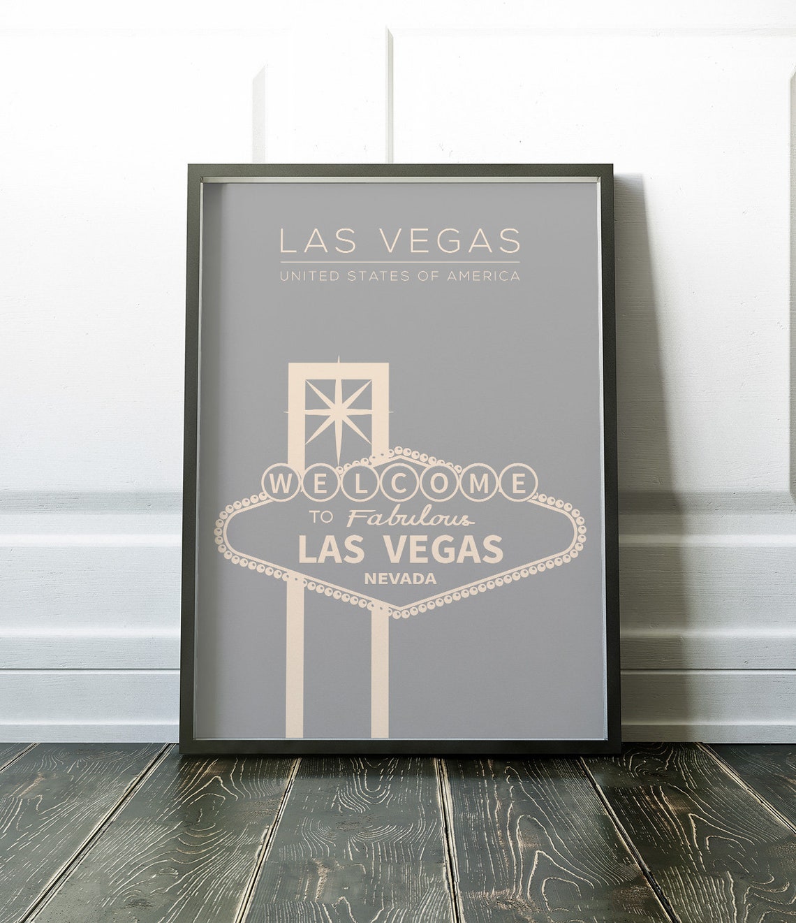 Las Vegas Printable Printable Art Las Vegas Print Las Vegas Etsy