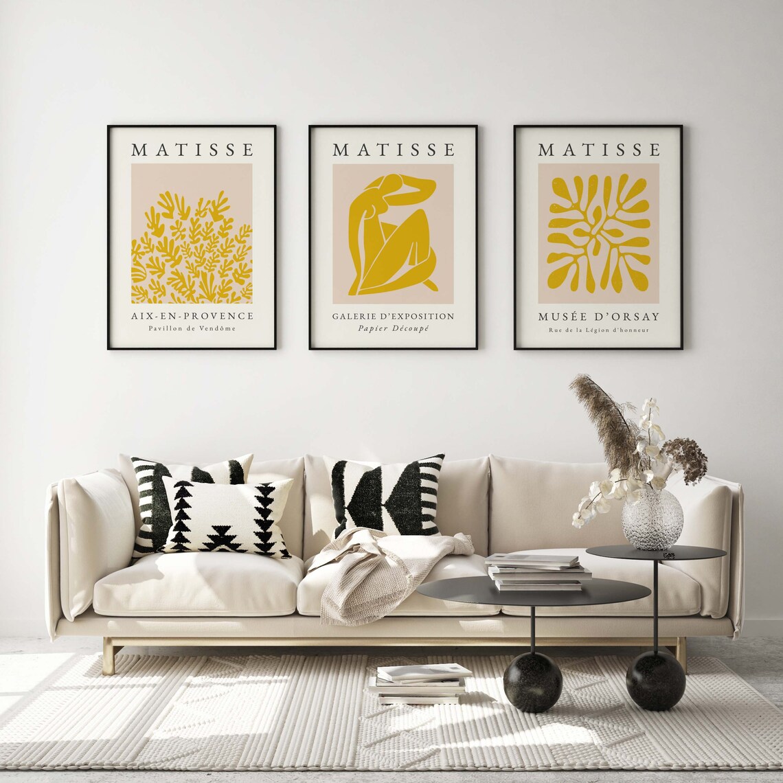 Printable Wall Art Yellow Wall Art Boho Printable Wall Art Etsy