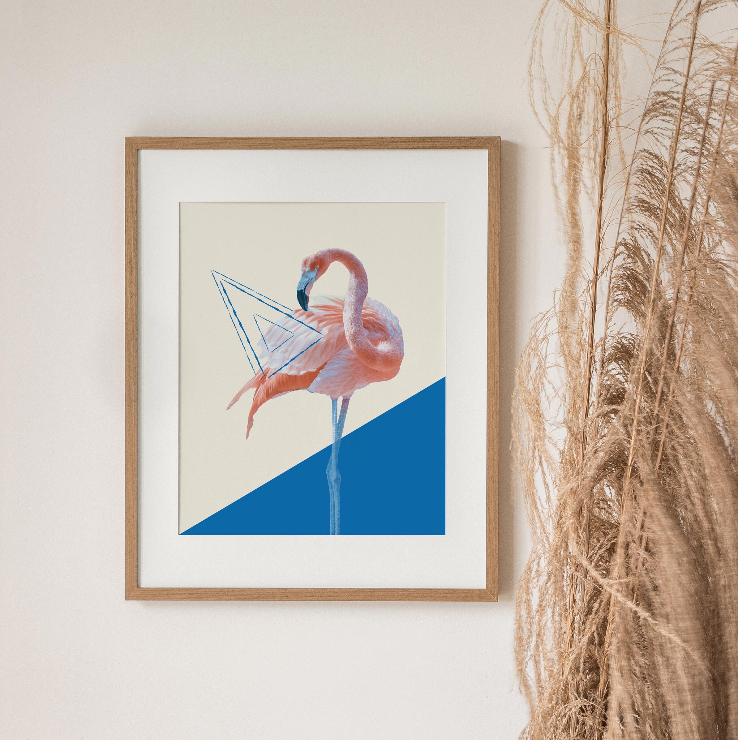 Flamingo Printable Art Flamingo Print Wall Art Flamingo | Etsy
