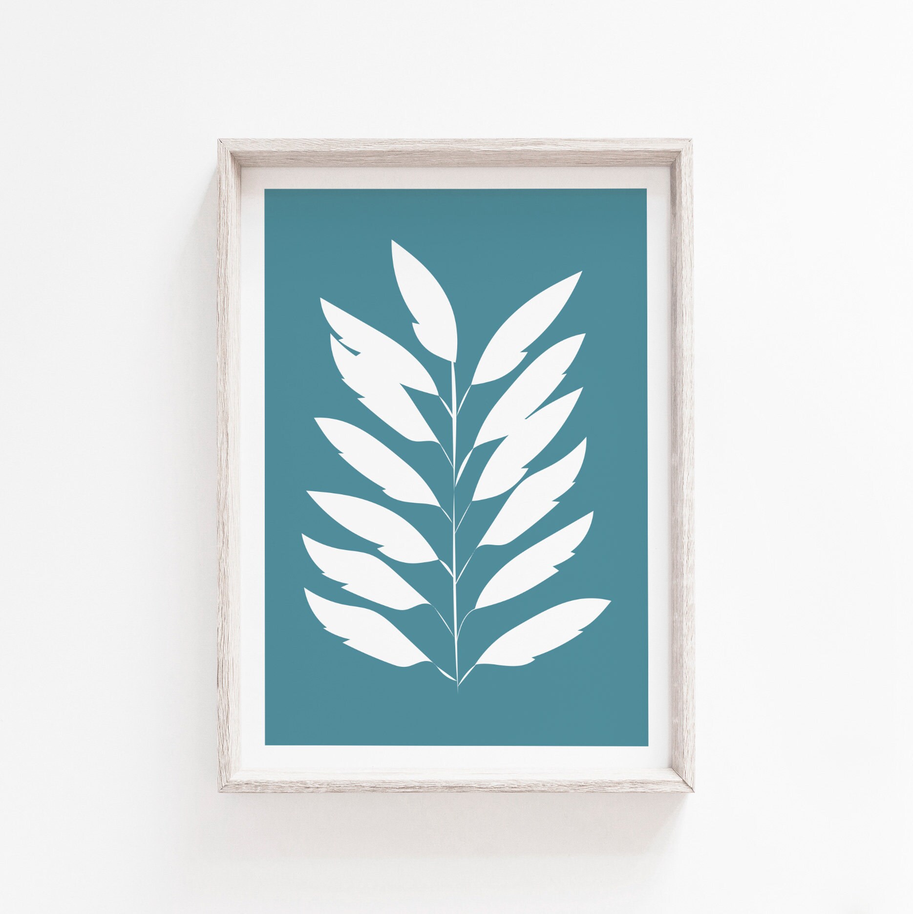 Printable Art Blue Wall Art Printables Wall Art Print | Etsy