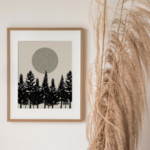 Tree Print Tree Wall Art Tree Printable Printable Wall Art - Etsy