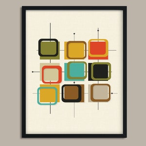 Mid Century Print, Printable Wall Art, Mid Century Modern, Retro, Printable Art, Instant Download, Printable, Mid Century, Wall Art Print image 6