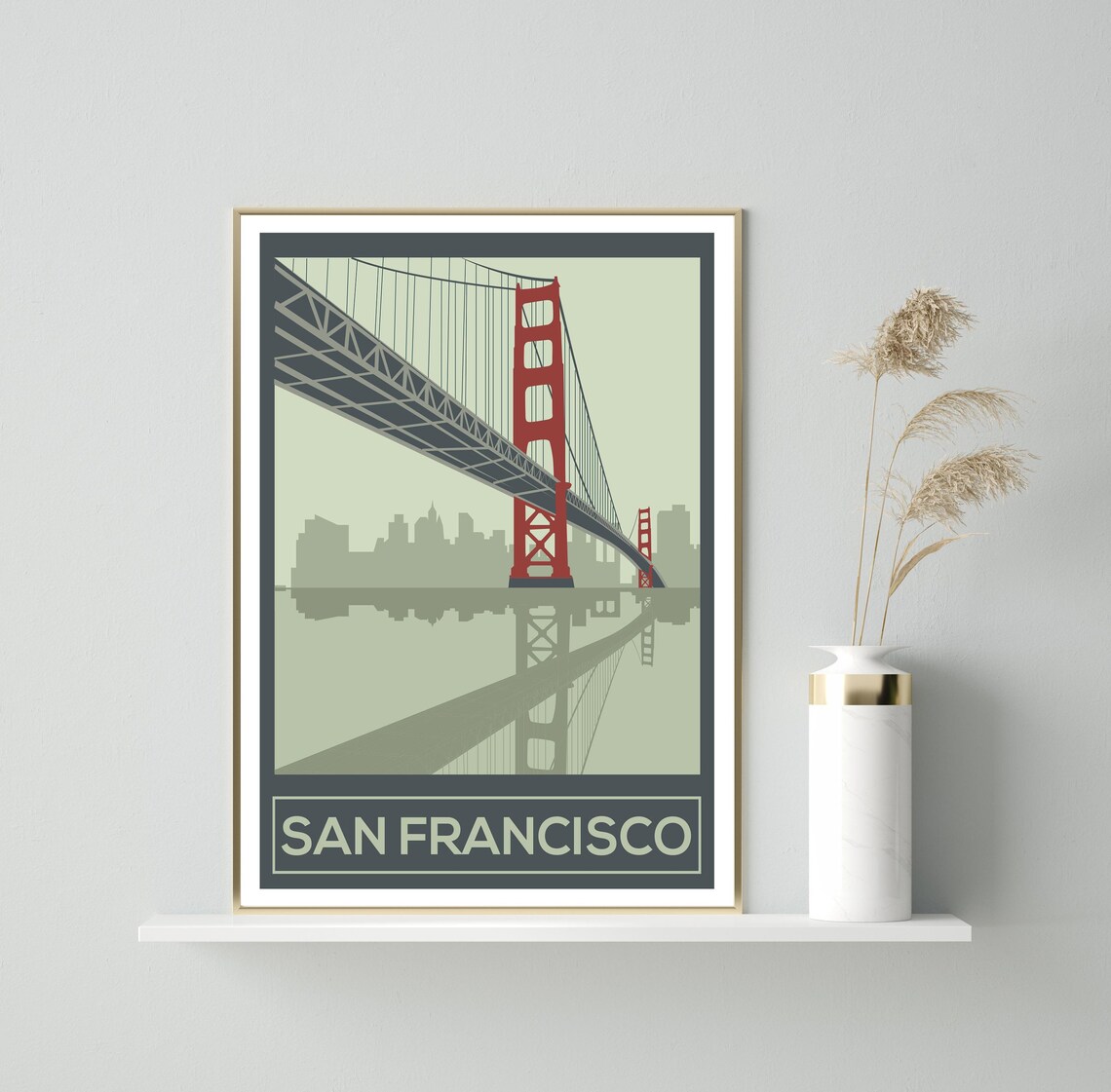 San Francisco Printable Travel Art Print San Francisco - Etsy