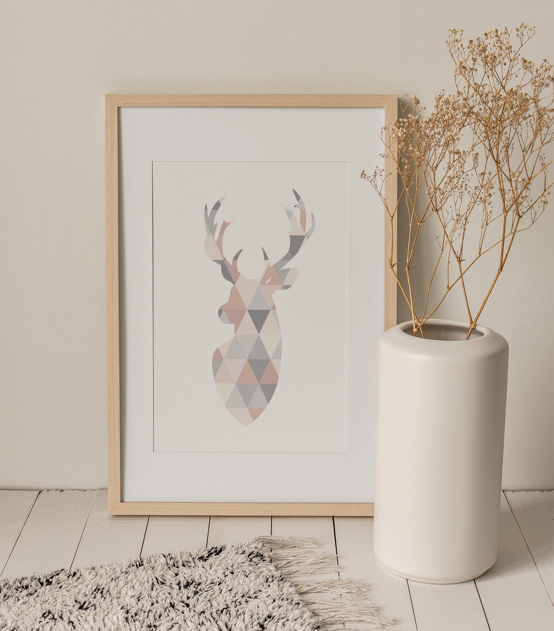 Stag Print Stag Art Print Stag Printable Stag Art Stag Etsy UK