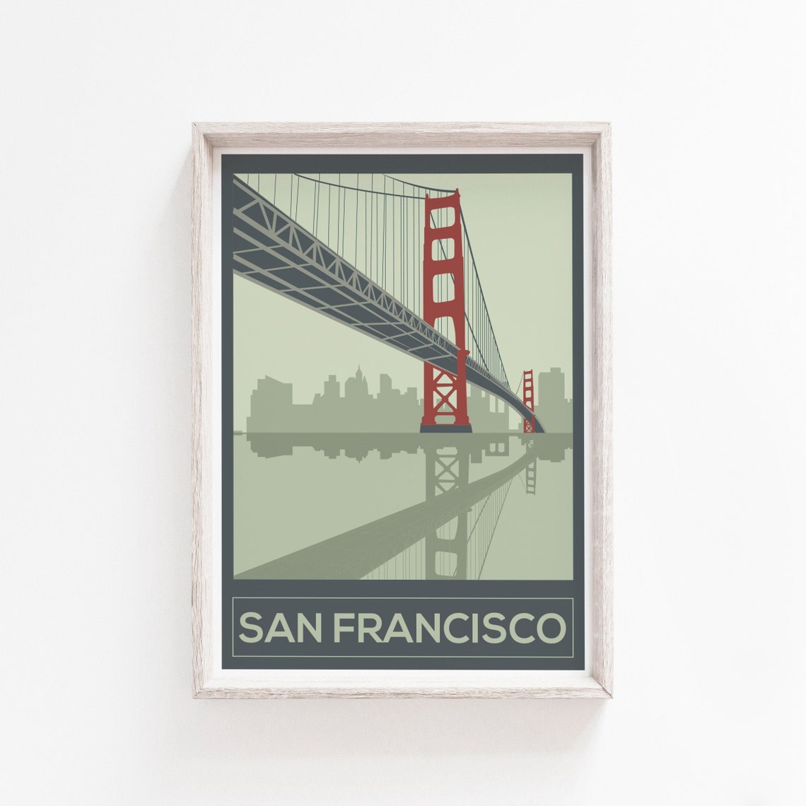 San Francisco Printable Travel Art Print San Francisco - Etsy
