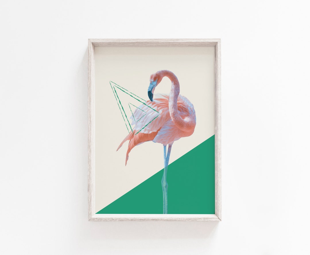 Flamingo Printable, Flamingo Print, Wall Art, Flamingo Wall Art, Wall ...