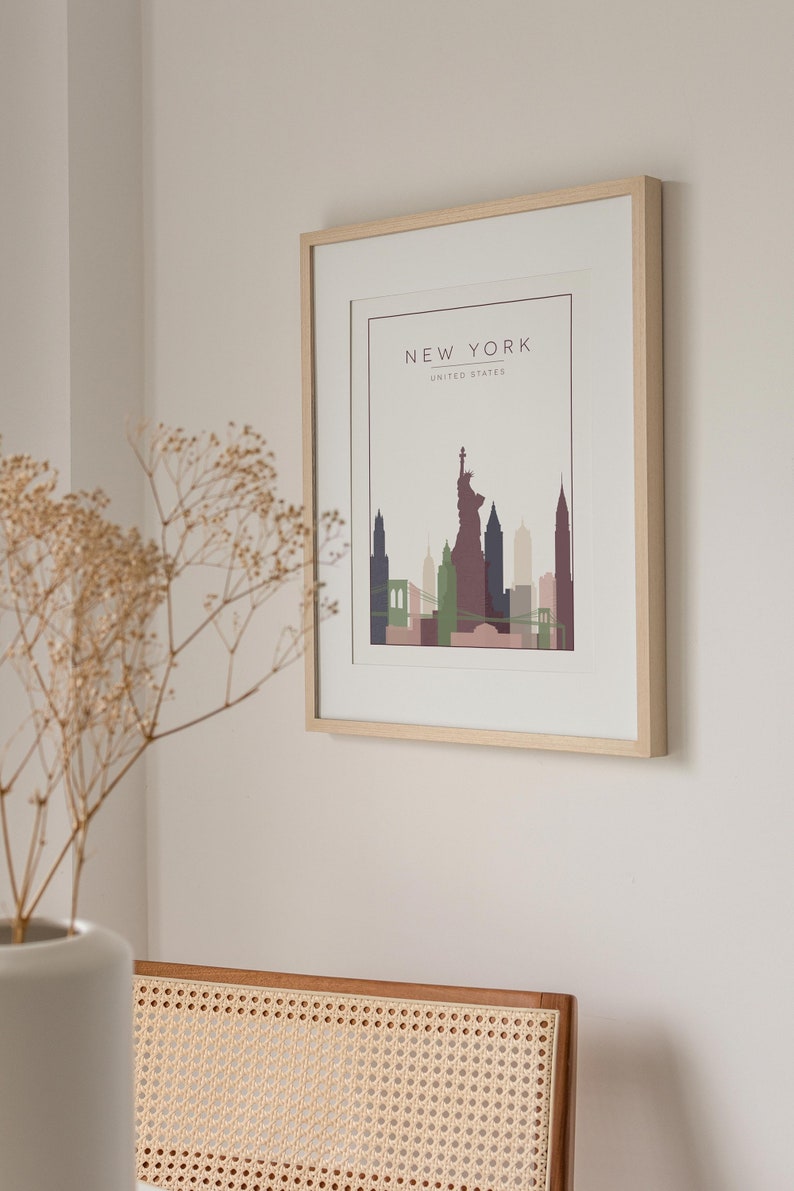 New York Wall Art Art Print New York Print New York Poster - Etsy