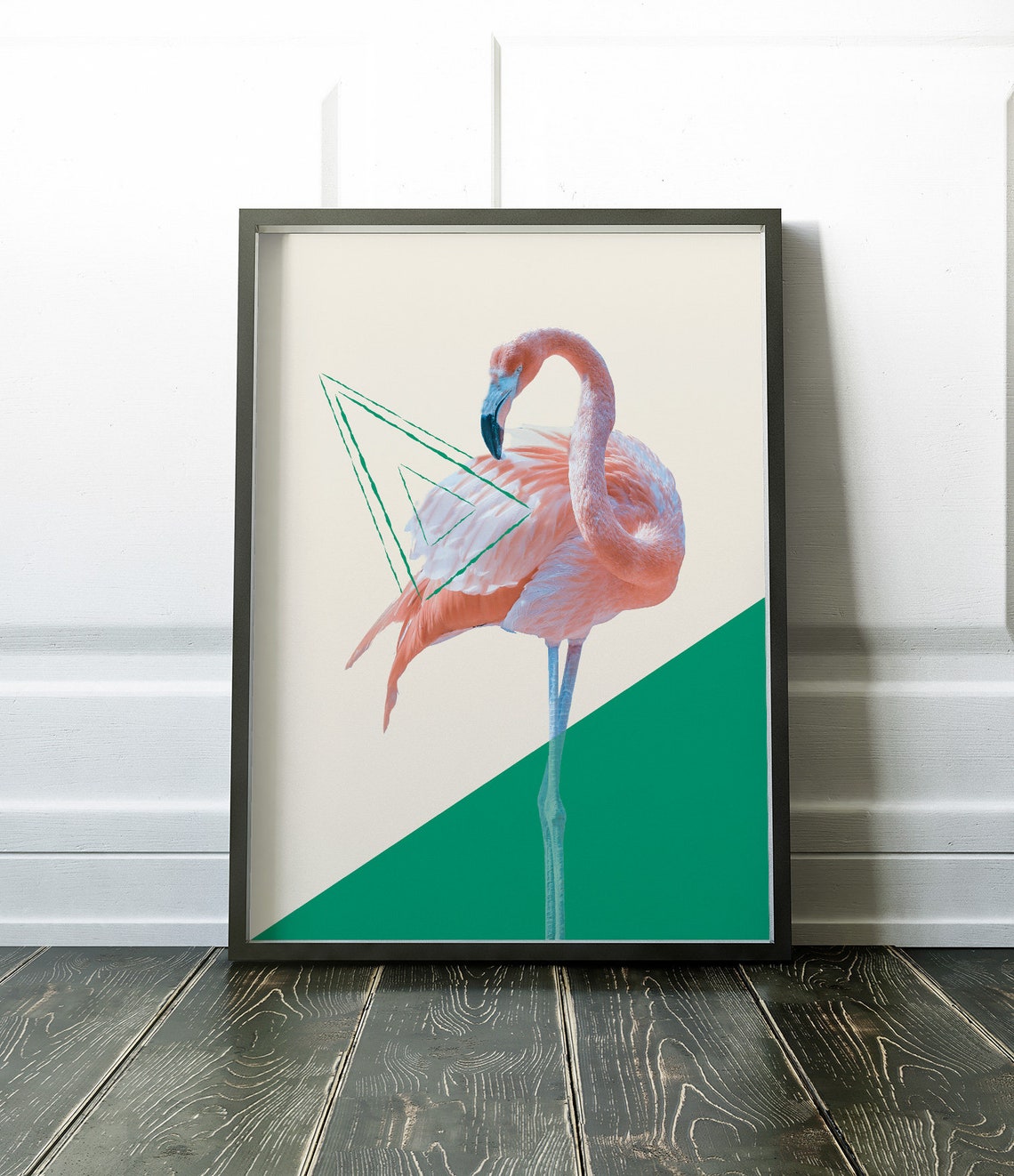 Free Printable Flamingo Wall Art