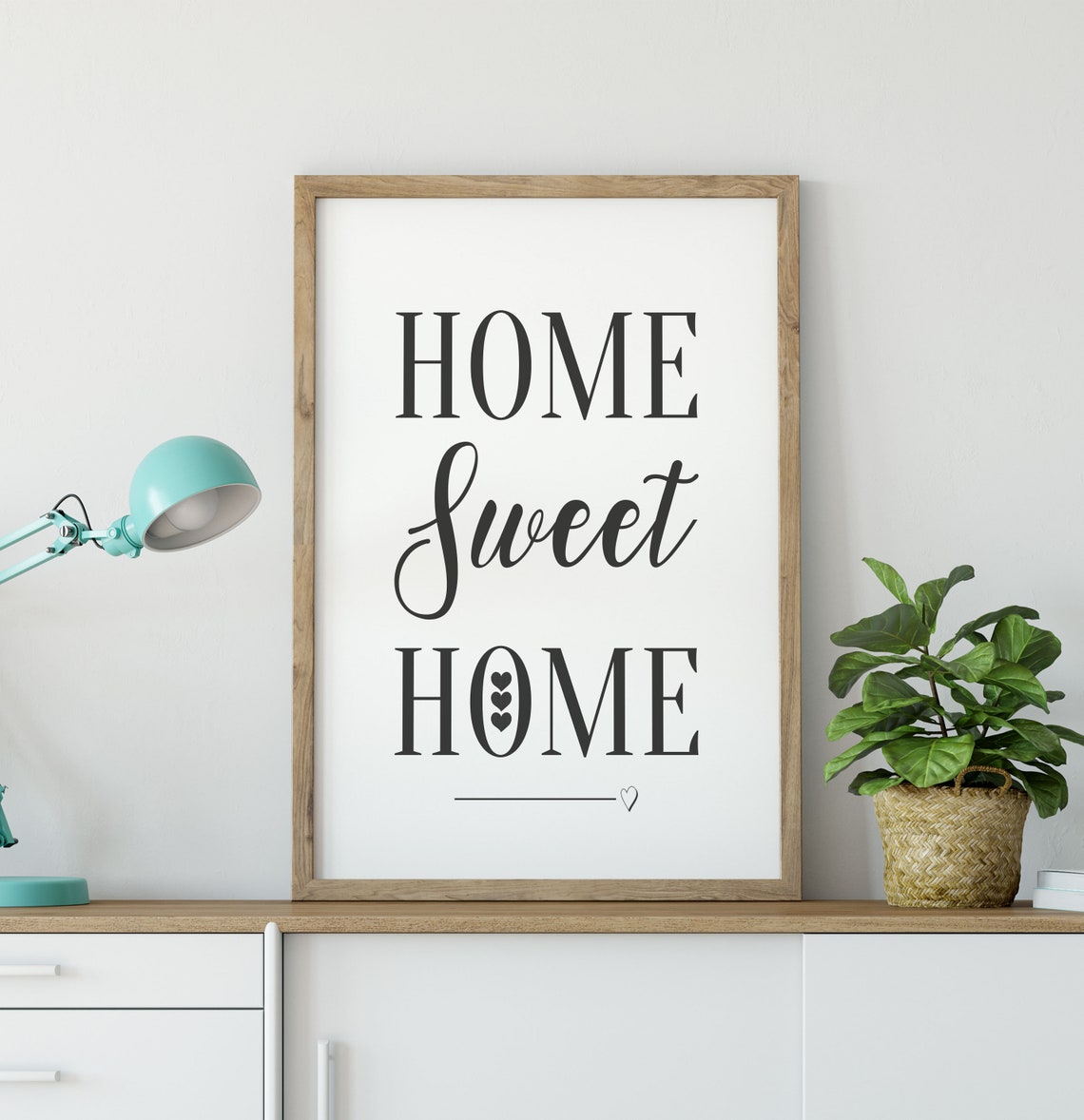 Home Sweet Home Print, Printable Wall Art, Home Print, Wall Art Prints ...
