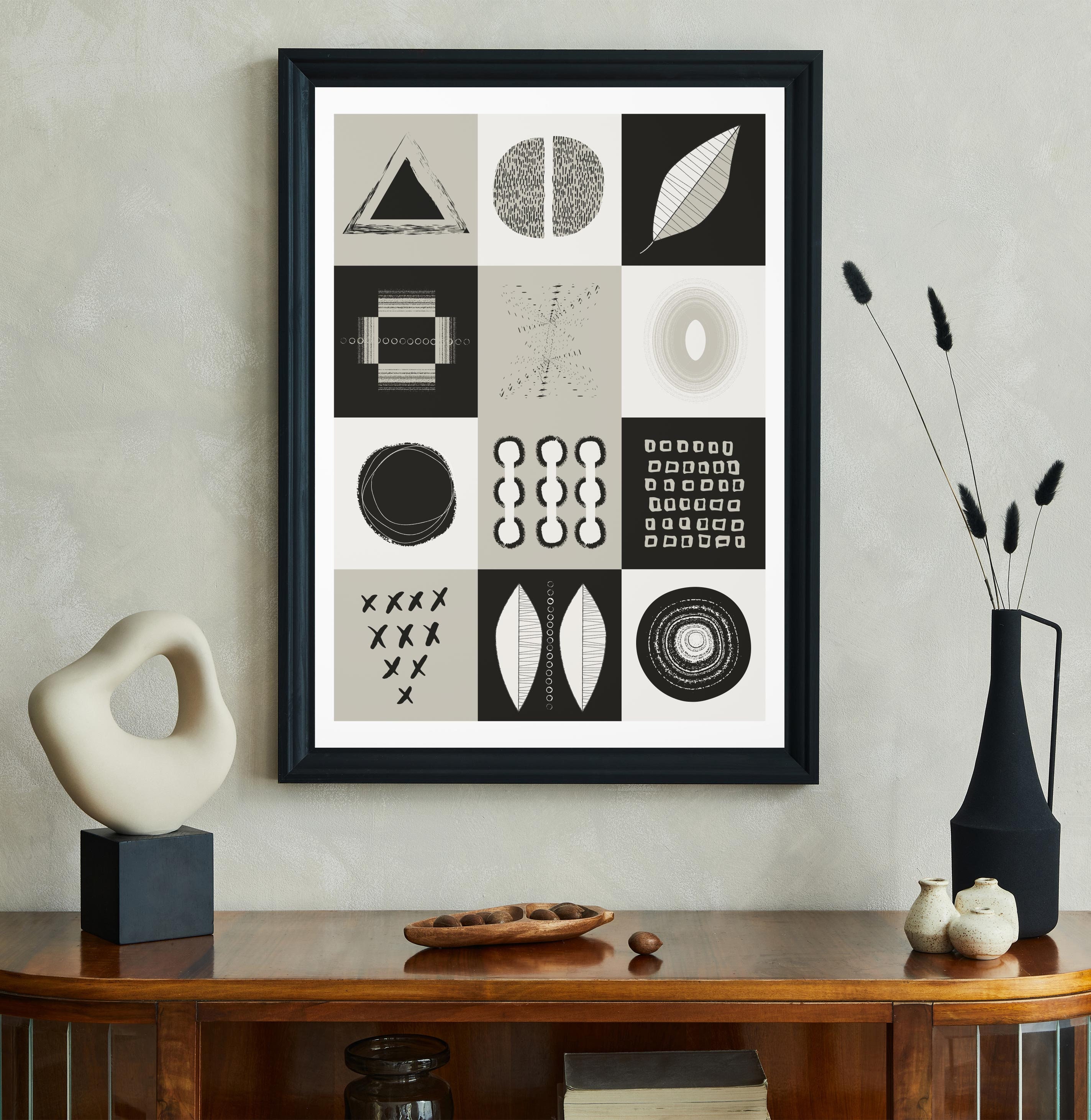 Black and White Prints Printable Art Wall Art Art Print Etsy