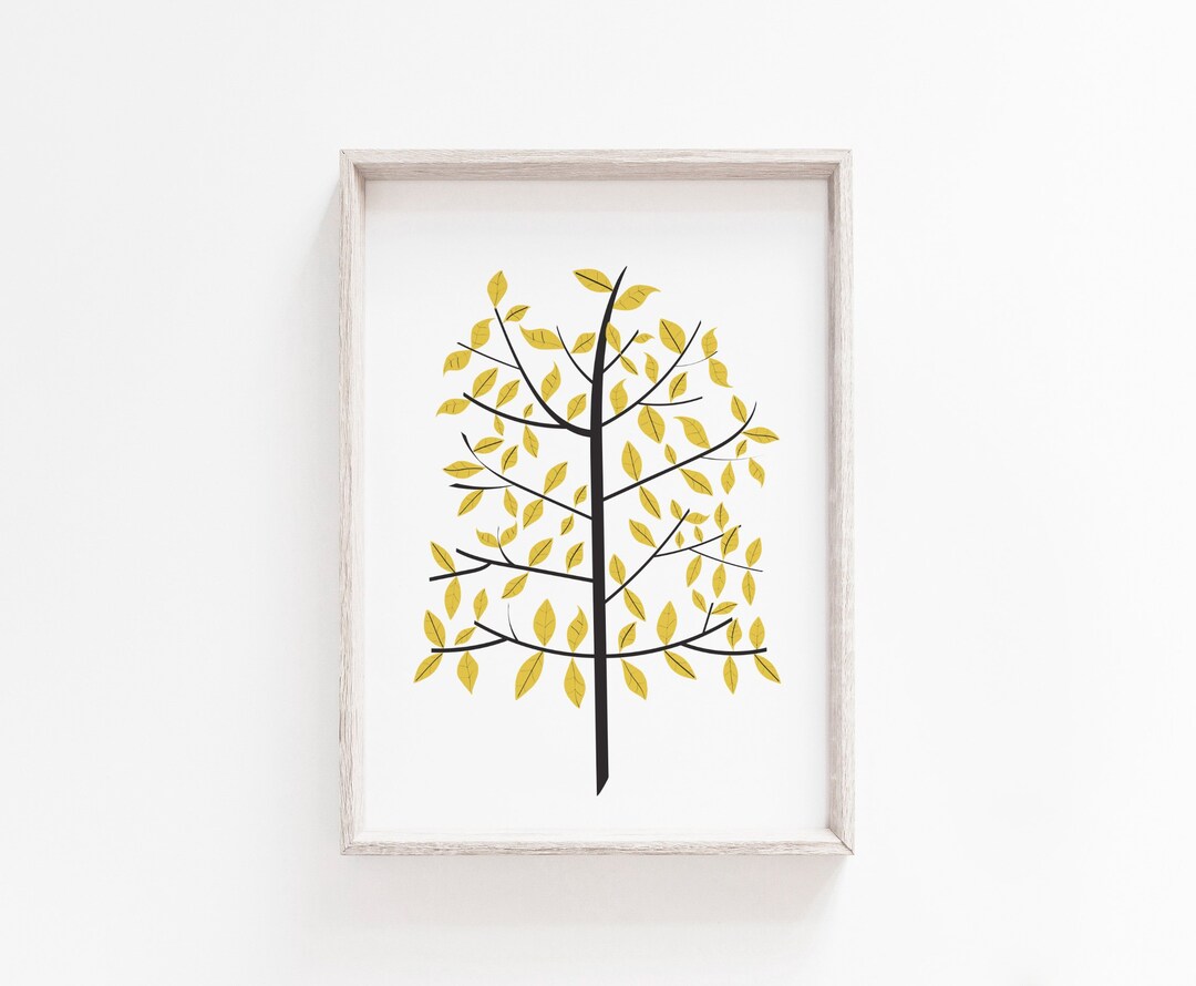 Printable, Wall Art, Tree Print, Printable Art, Tree Printable, Tree ...