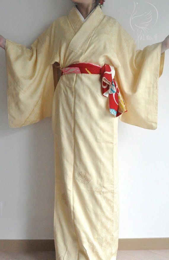 bohemian japan clothing vintage women/'s authentic purple summer light maxi kimono gown dress Japanese cotton yukata long kimono robe
