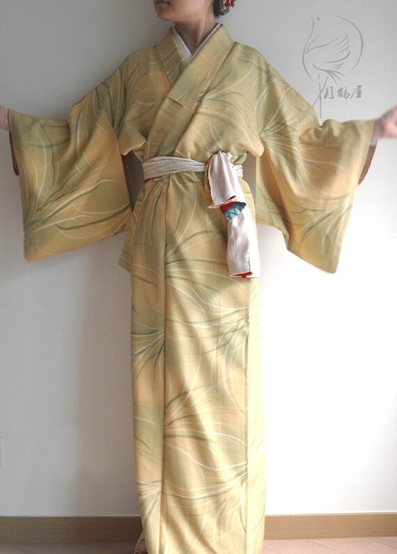 bohemian japan clothing vintage women/'s authentic purple summer light maxi kimono gown dress Japanese cotton yukata long kimono robe