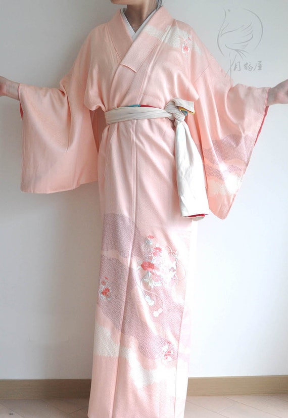 silk maxi kimono