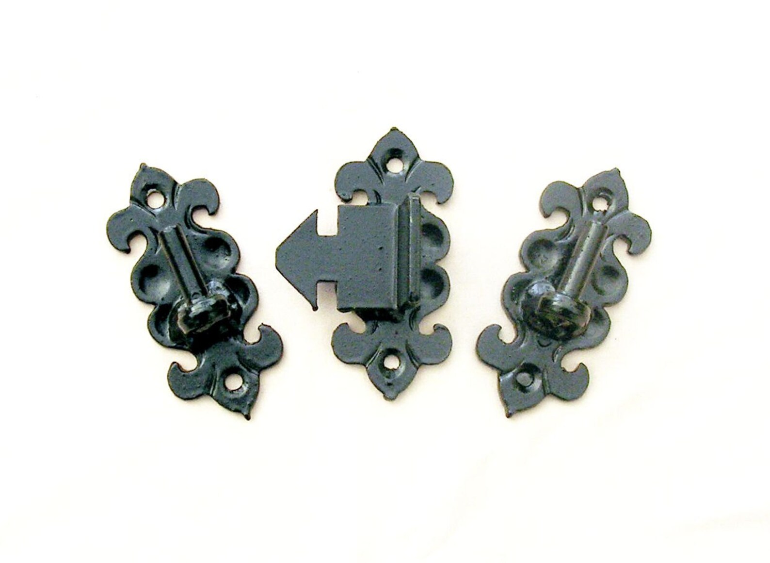 Wrought Iron Gate Hinges Etsy UK