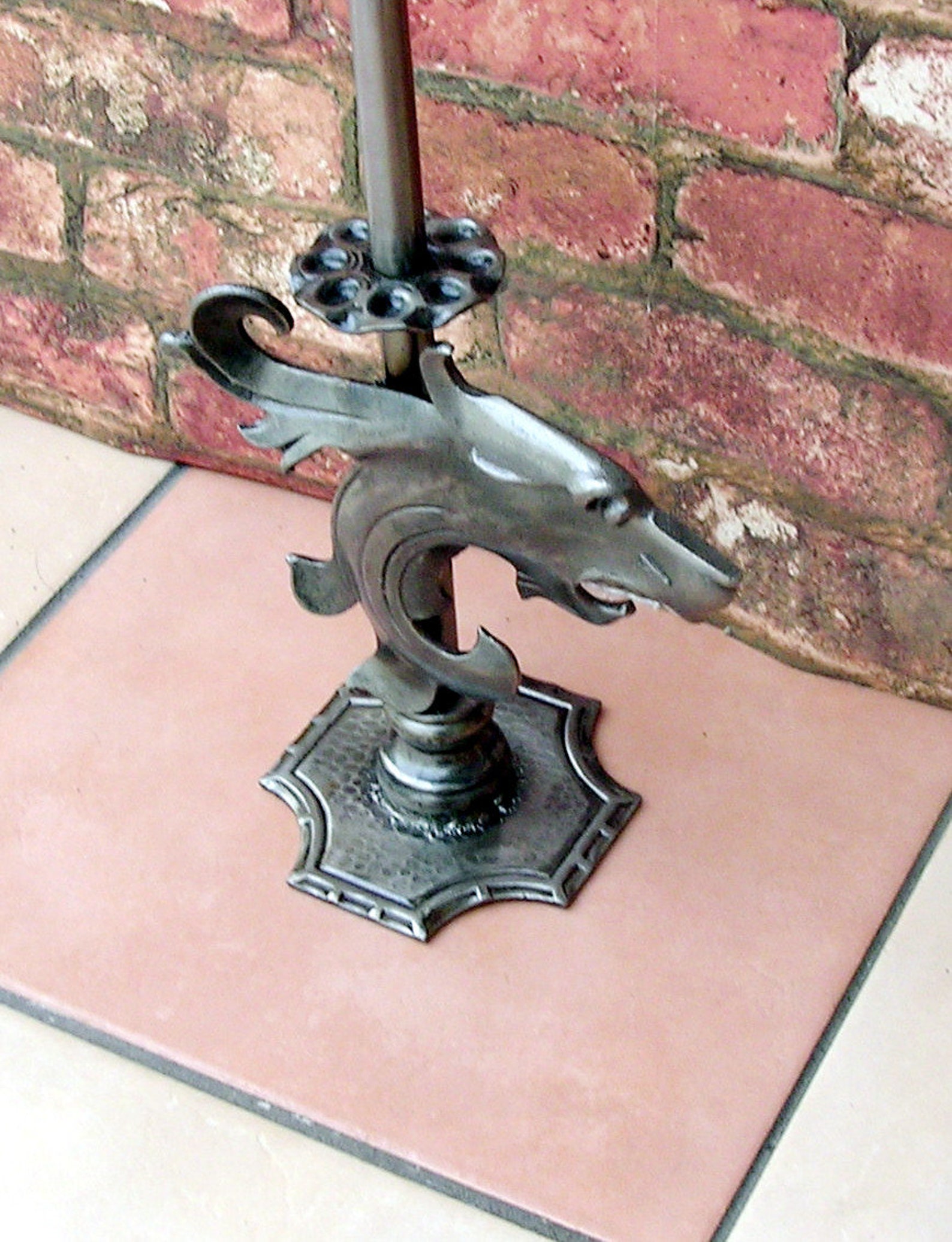 Wrought Iron Toilet Roll Holder Etsy UK