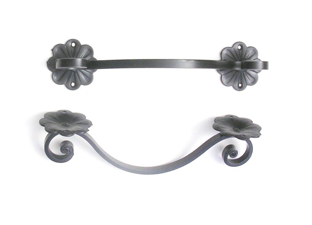 Wrought Iron Grab Rail / Door Handle - Etsy UK