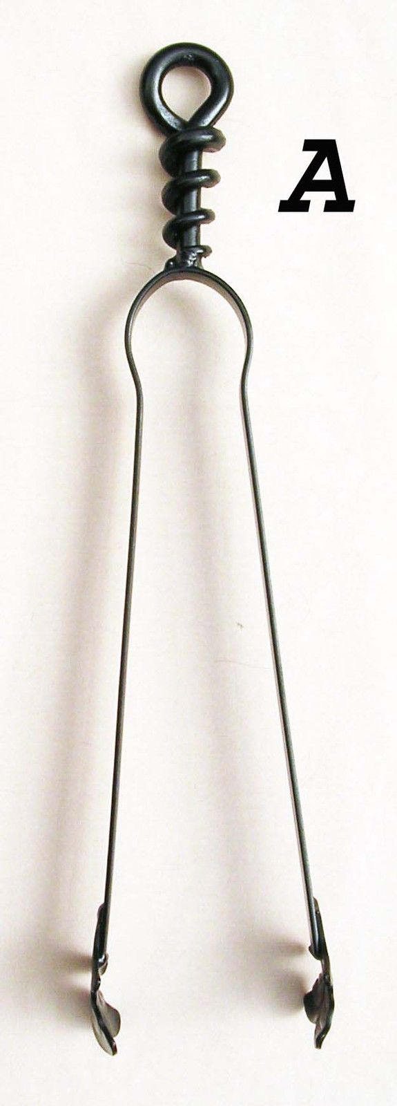 Blacksmith made coal tongs Etsy