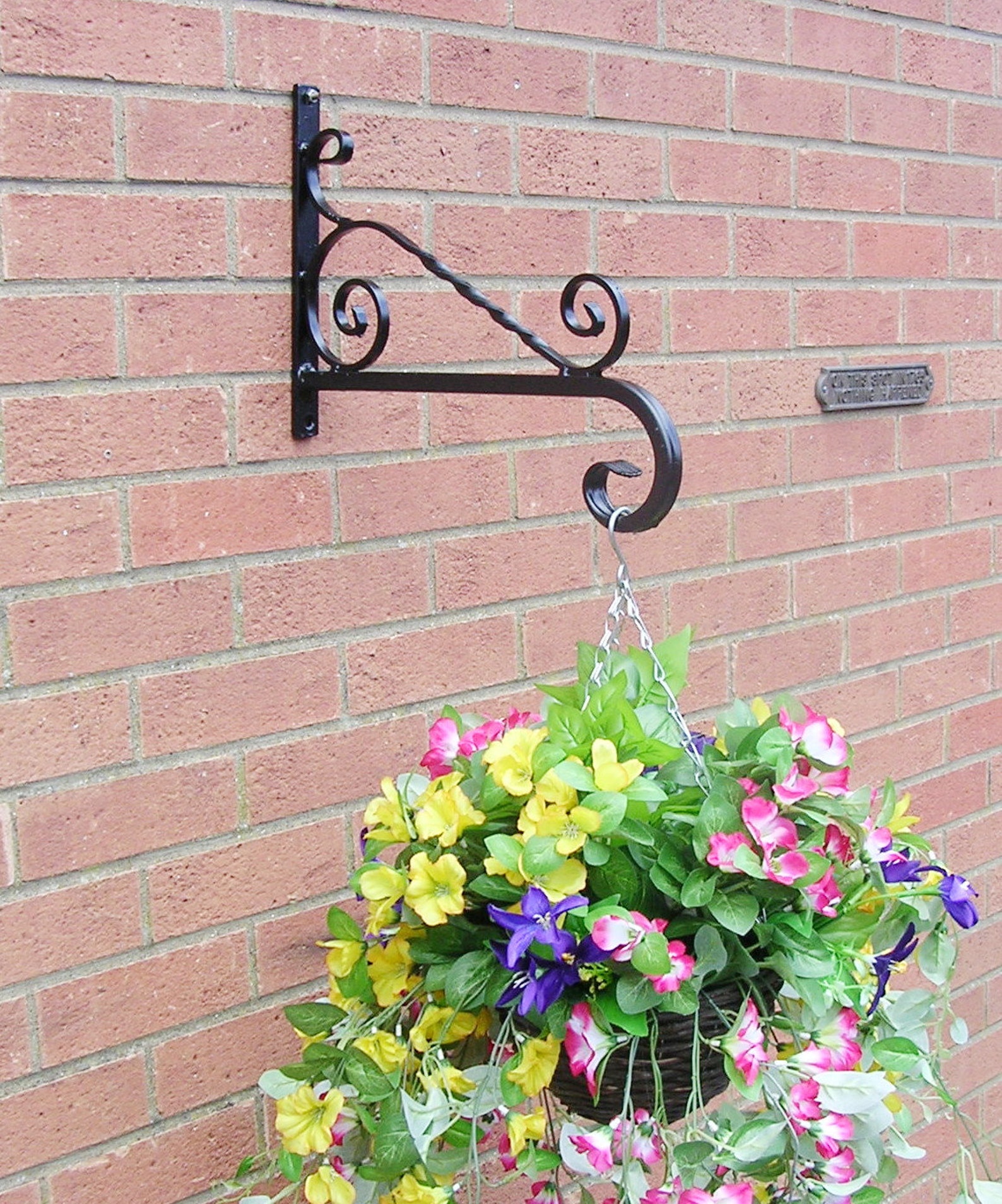 Heavy duty 16in Hanging basket Bracket Etsy