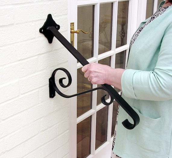 Wrought Iron Handrail Etsy