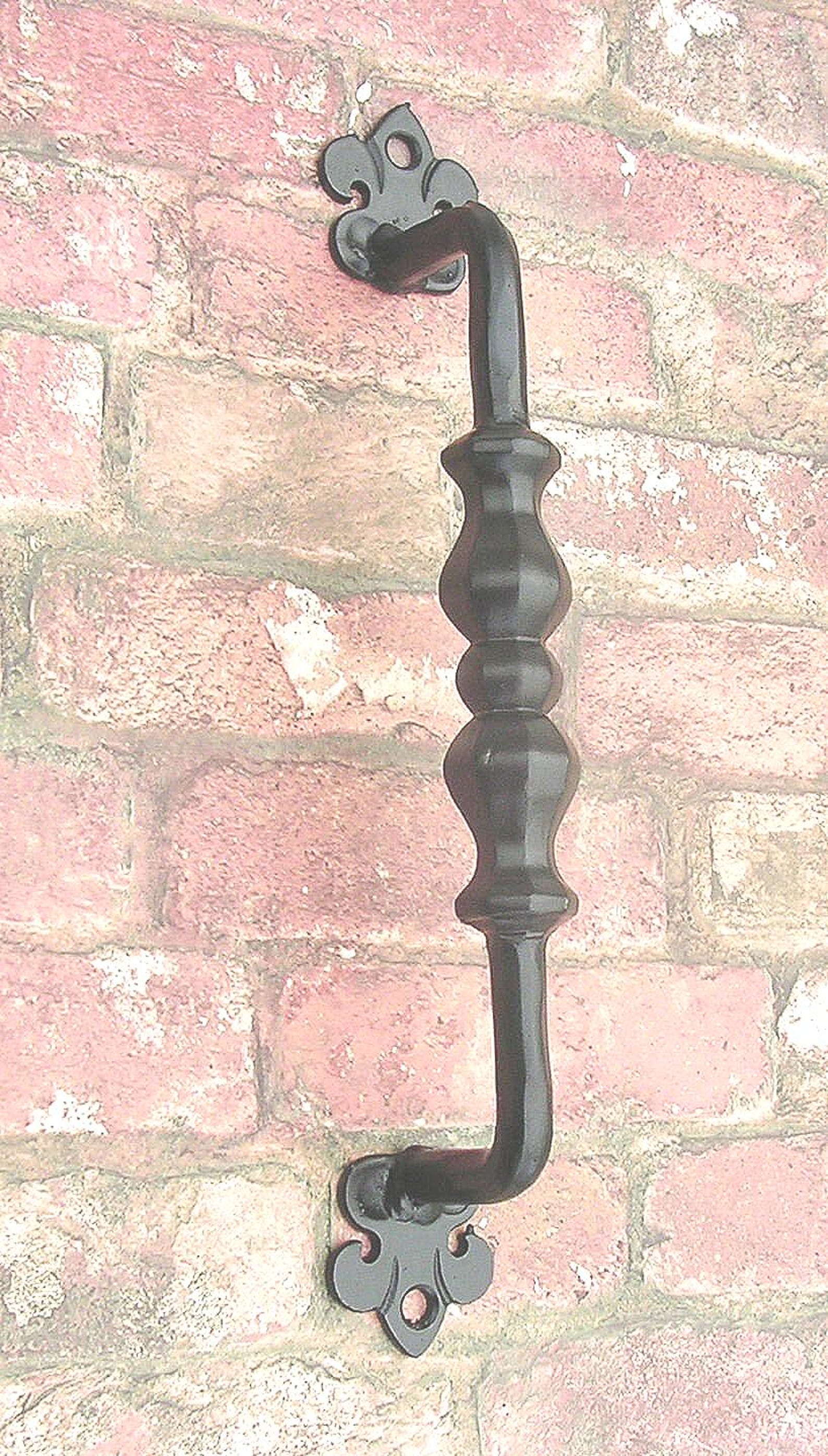 Wrought Iron Grab Rail / Door Handle - Etsy UK