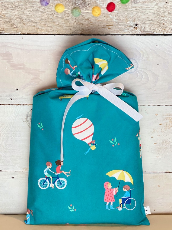 Reusable Fabric Gift Bag -- Be a Good Friend
